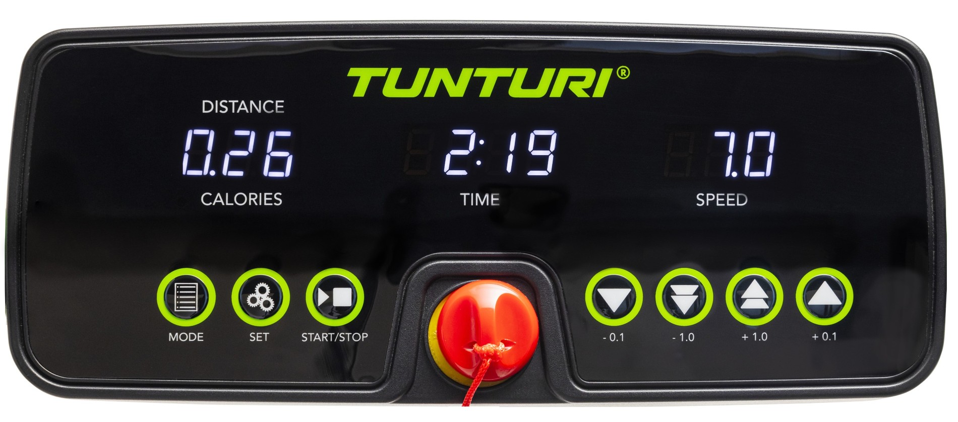 TUNTURI CARDIO FIT T5 displej