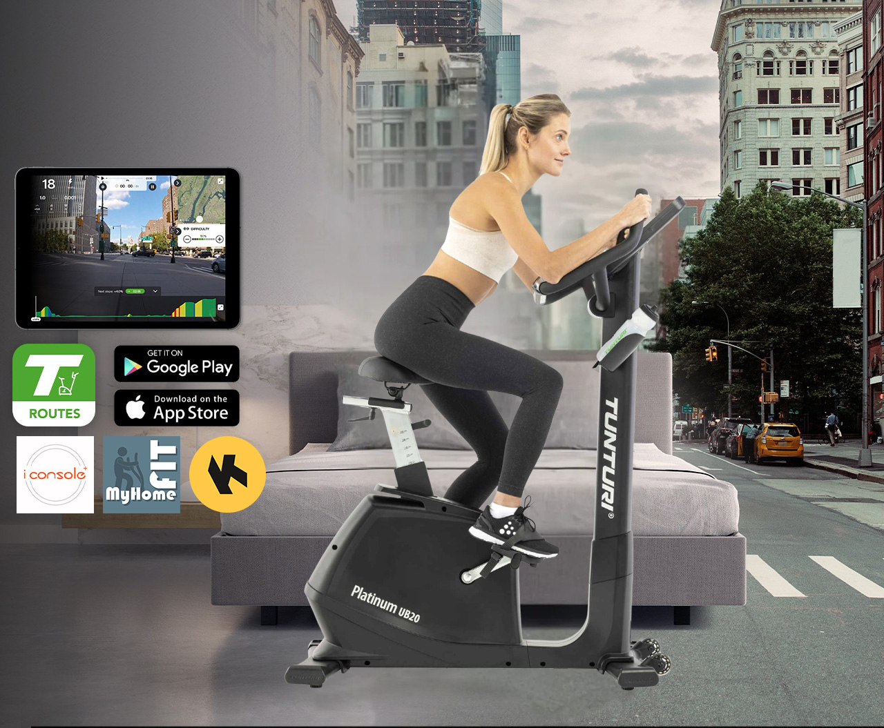TUNTURI Platinum E20 apps