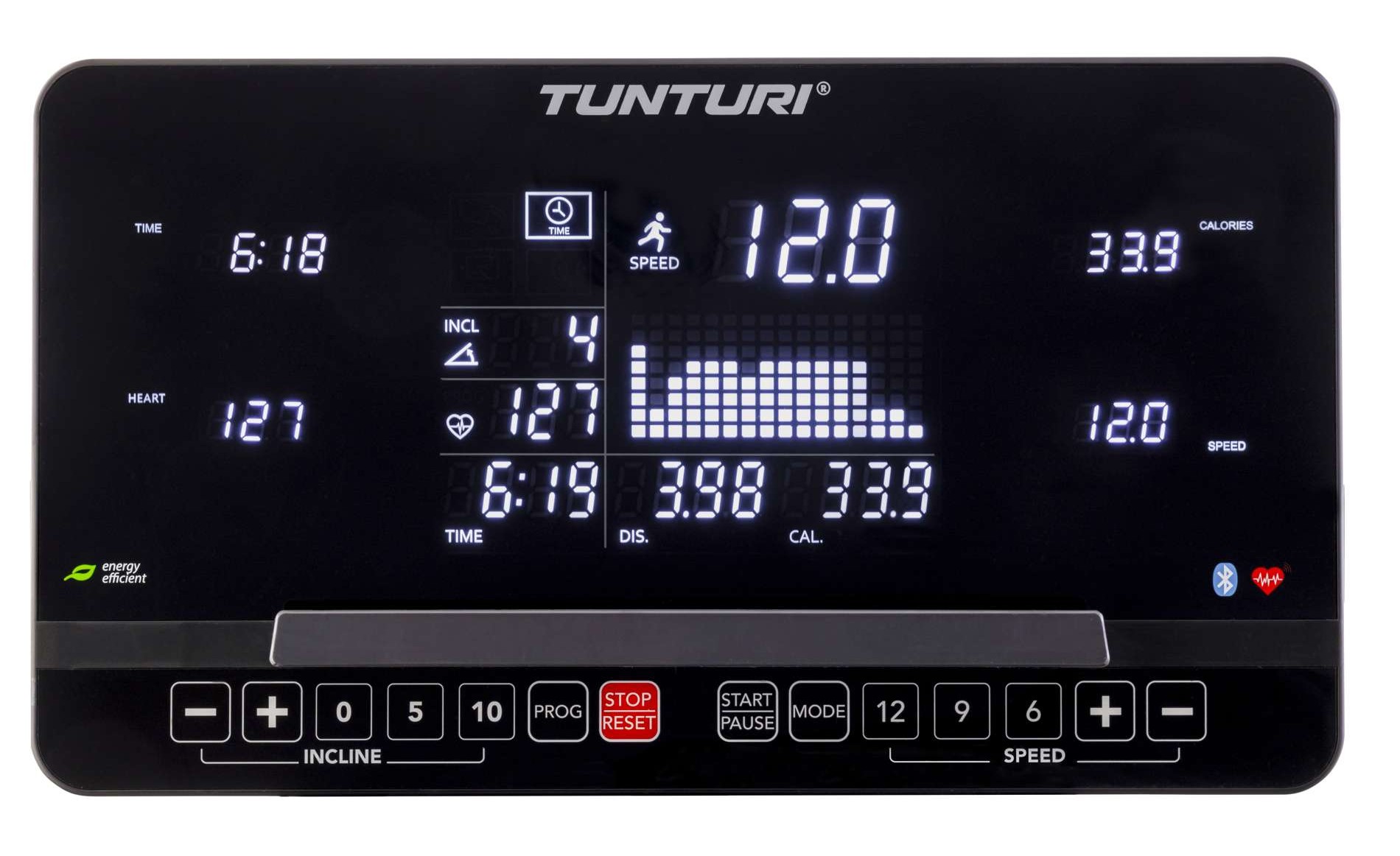 TUNTURI Platinum T20 displej