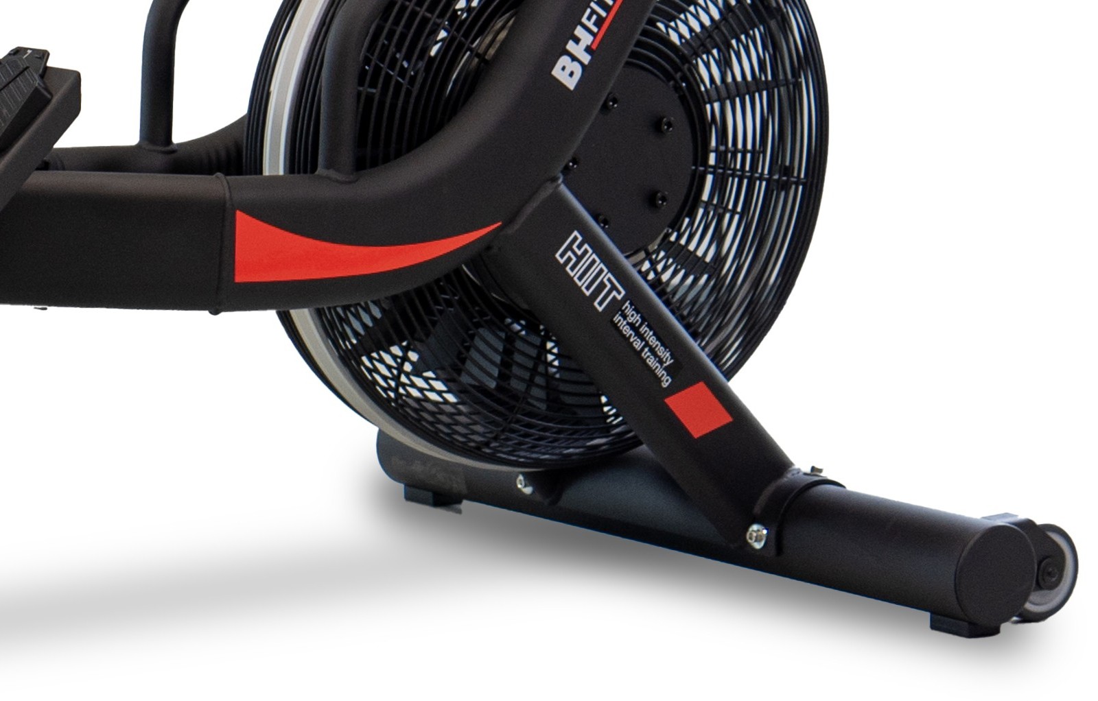 Veslovací trenažér BH FITNESS HIIT Rower R899 vyrovnávače nerovnosti