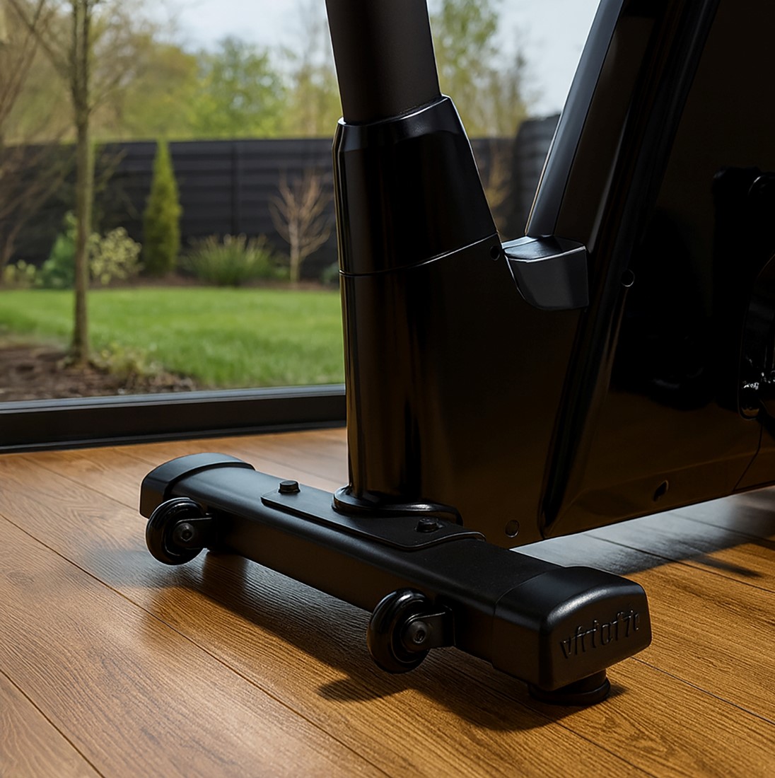 VIRTUFIT HTR200i Exercise Bike snadný přesun