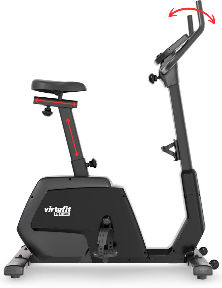VIRTUFIT LEB200i Low Entry Bike nastavení