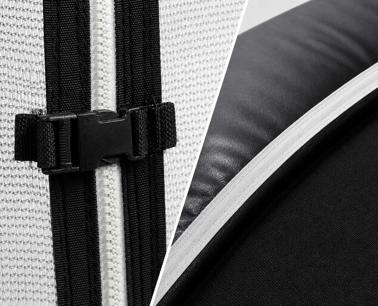 VIRTUFIT Premium s ochrannou sítí Černá 183 x 274 cm ochranné prvky