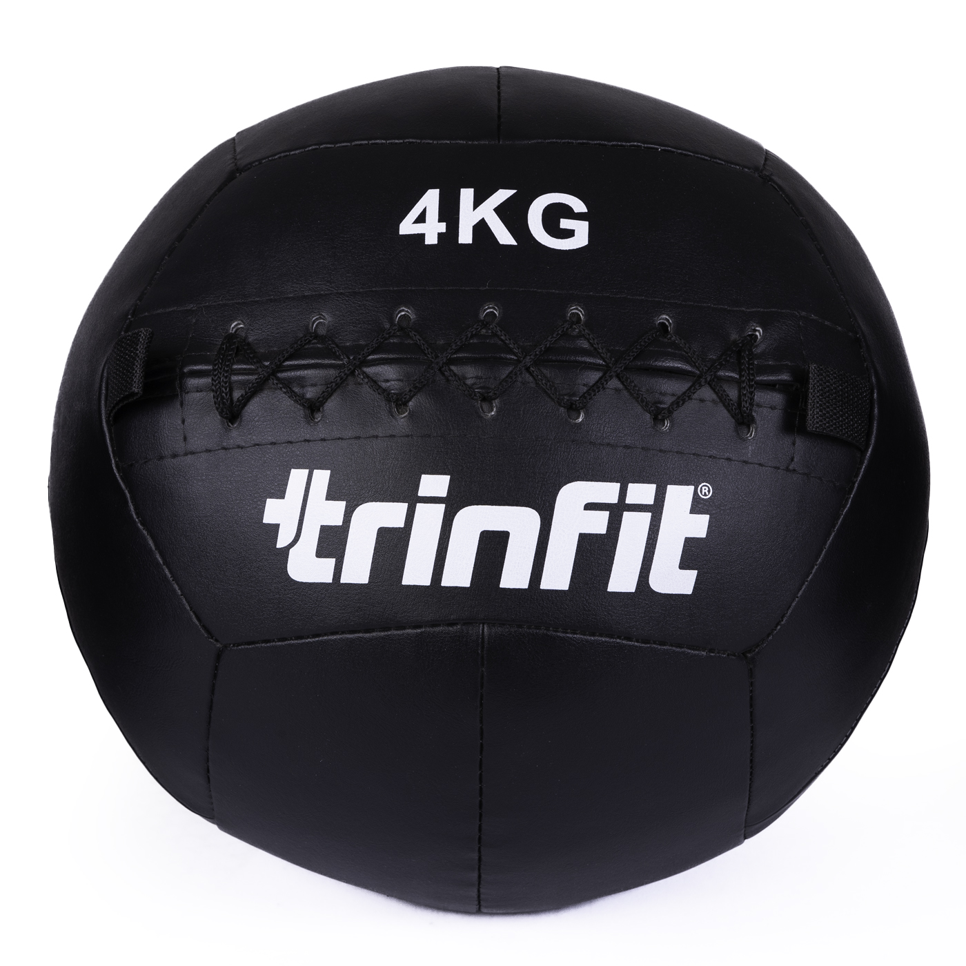 Wall ball TRINFIT sešívaný 4 kg přímý pohled