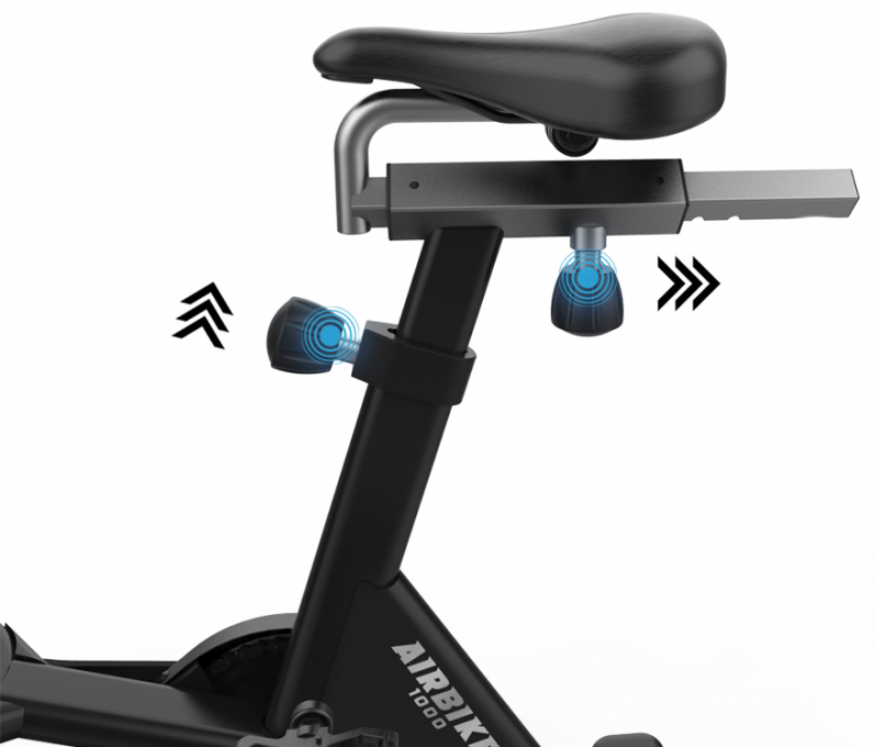 XEBEX Air Bike 1000 nastavení sedla