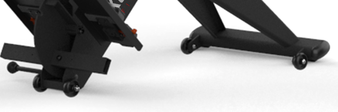 XEBEX Air Rower 4.0 Smart Connect transportní kolečka
