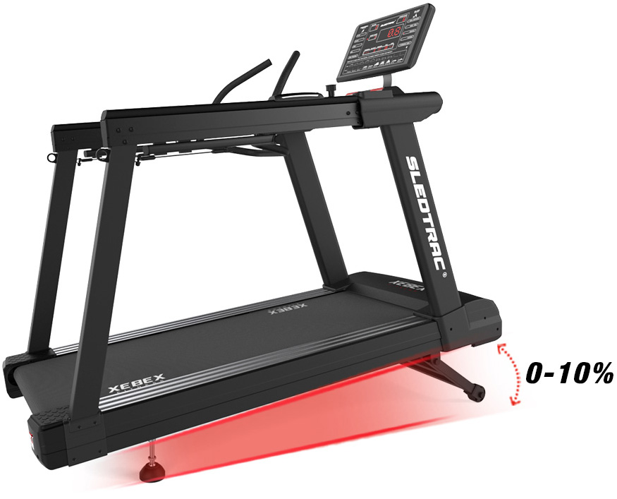 XEBEX SledTrac 6000 sklon