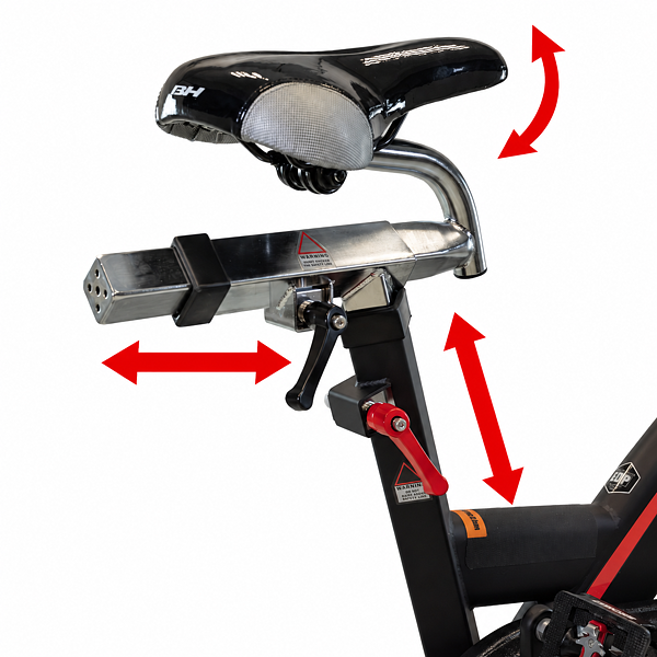 BH Fitness Duke Magnetic sedlo